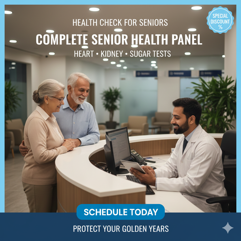 Diabetes screening HbA1c testing for diagnostic lab social media automation