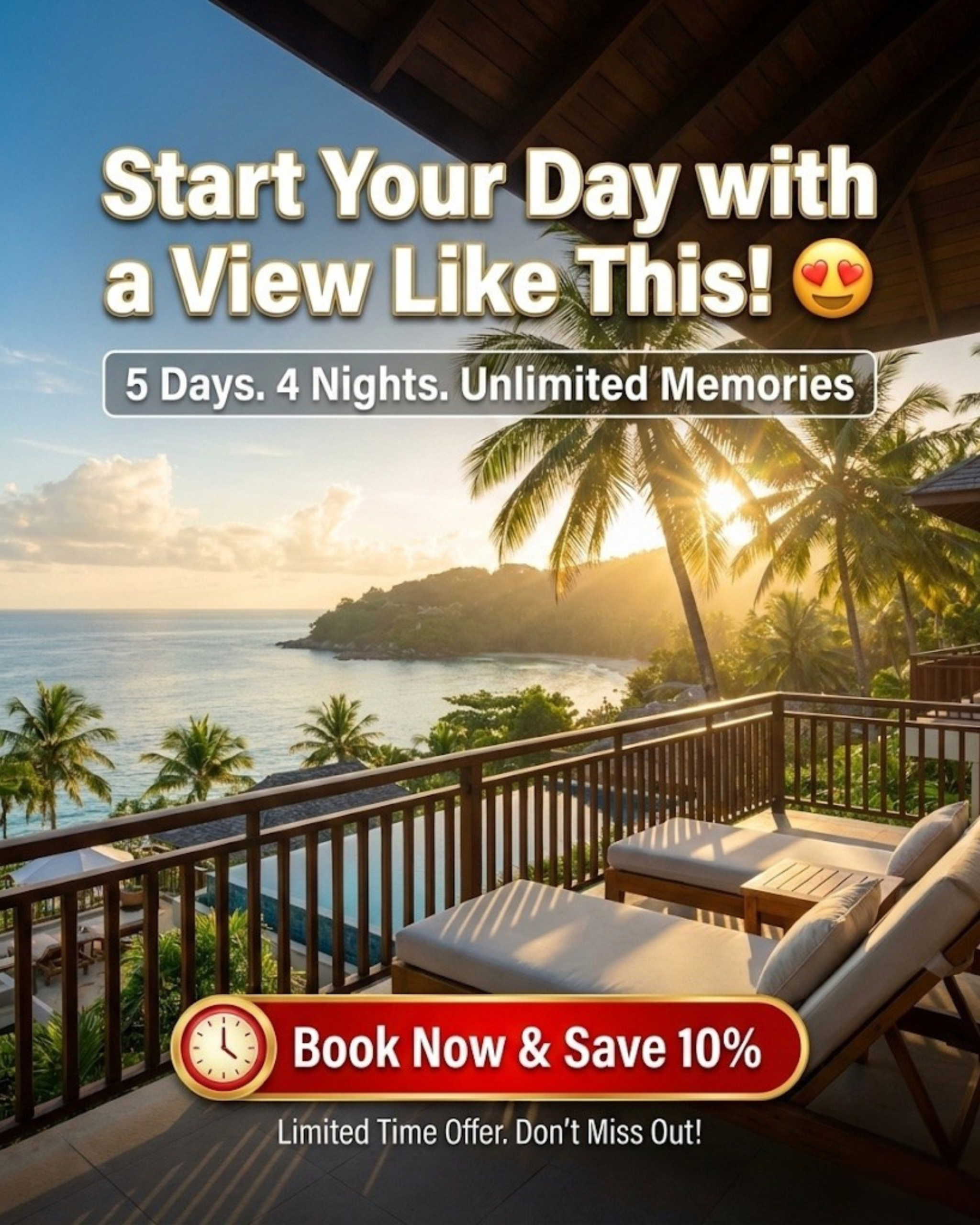 Group of tourists exploring a scenic destination, promoted via automated tour package social media content