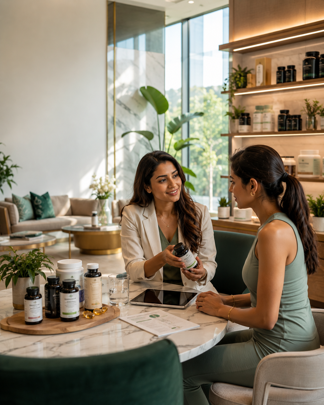 Pre-workout content for wellness supplements social media automation