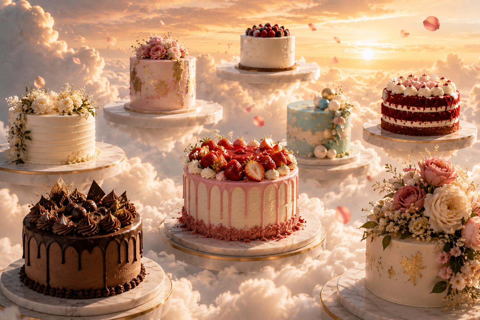 Weekend bakery offer content for cake social media automation