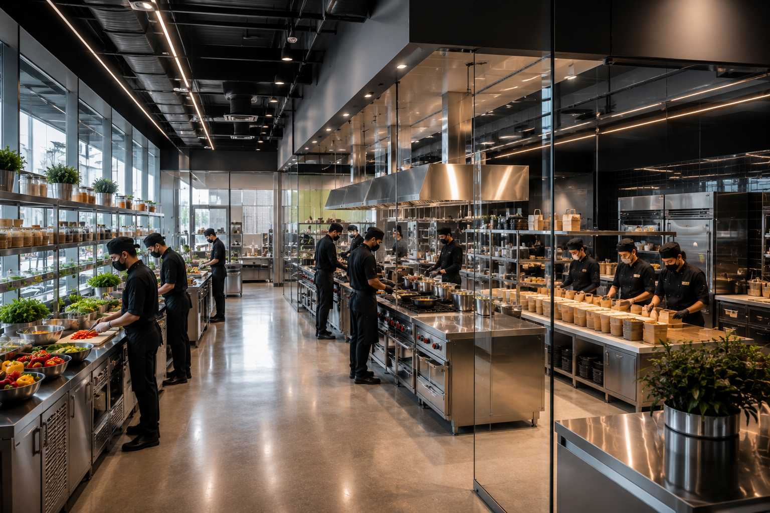 Best seller food content for cloud kitchen social media automation