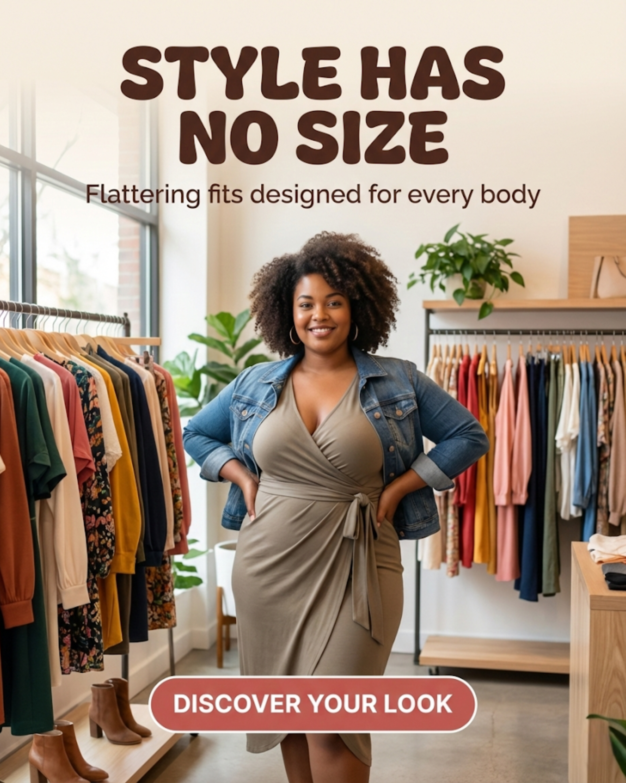 Dessert content for clothing boutique social media automation