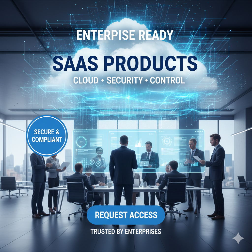 SaaS product dashboard showcase for software social media automation