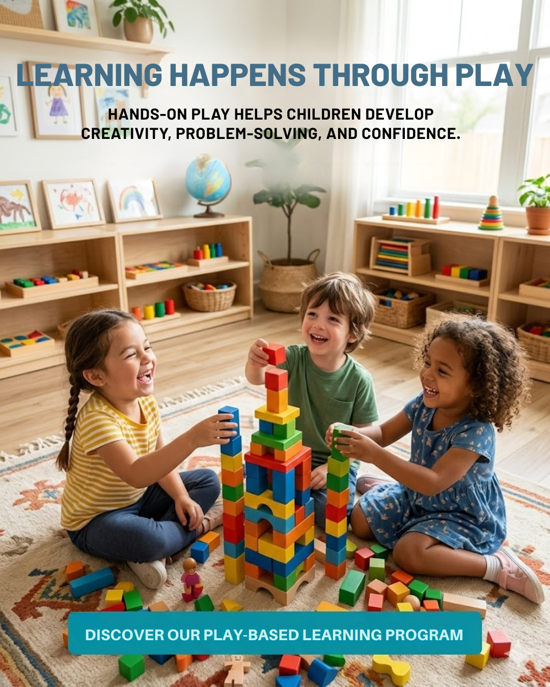 Parent review content for preschool social media automation