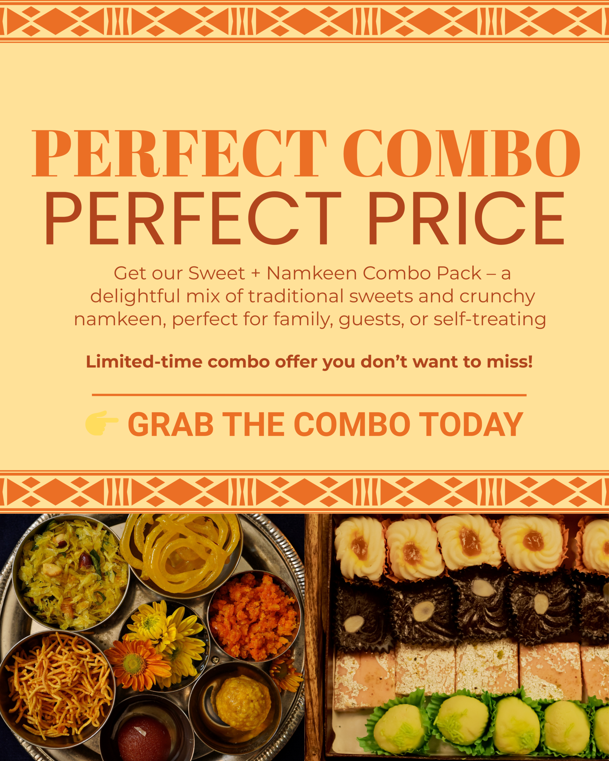 Fresh namkeen being prepared, promoted via automated namkeen social media content