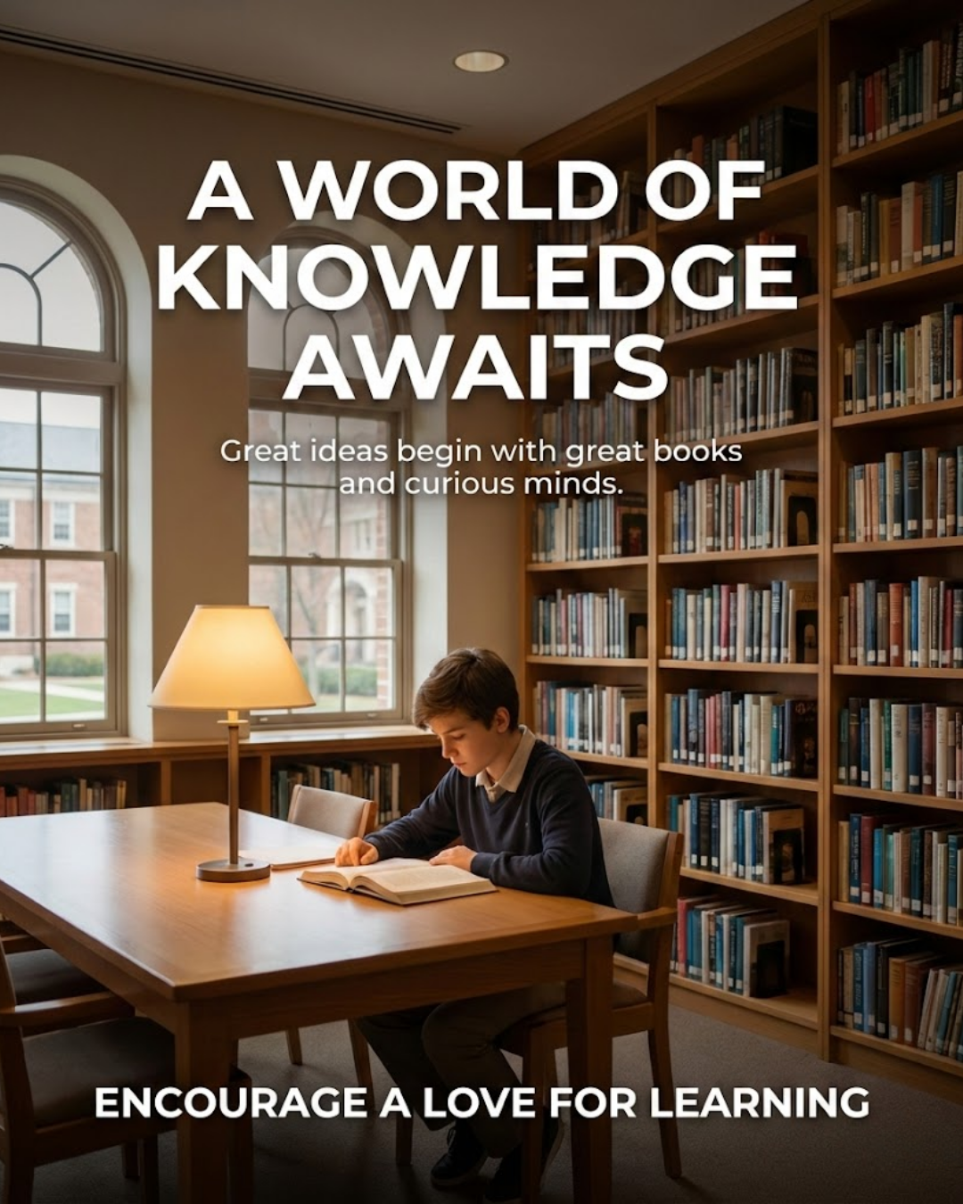 Campus life content for education social media automation