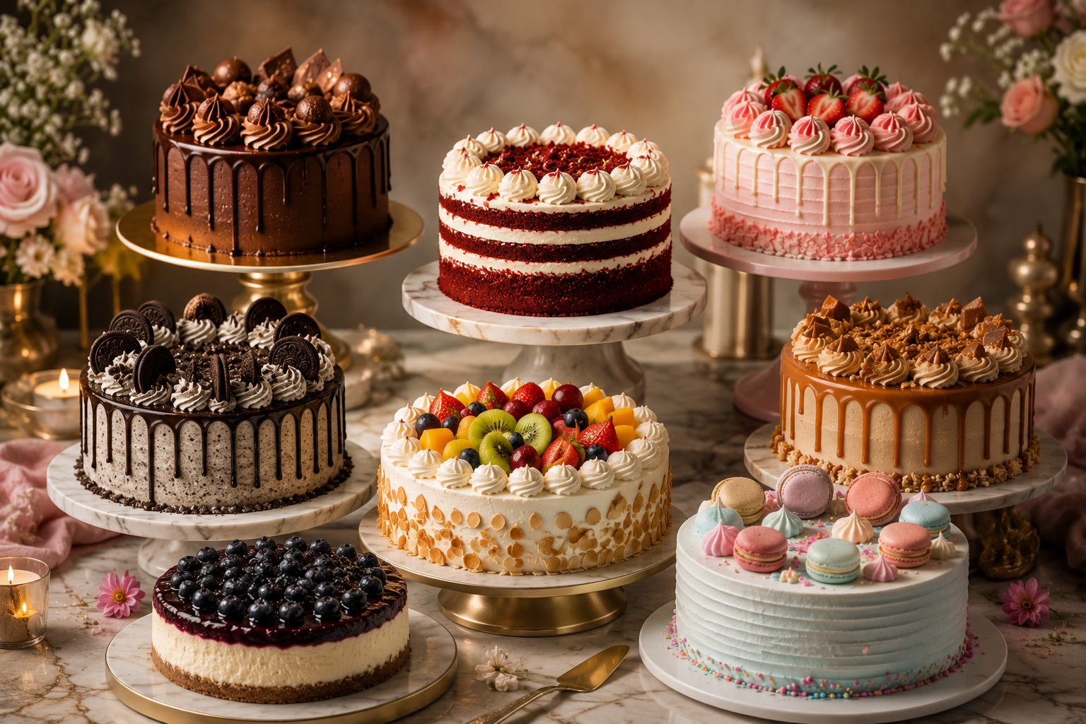 Cozy cake interior promoted through automated social media content