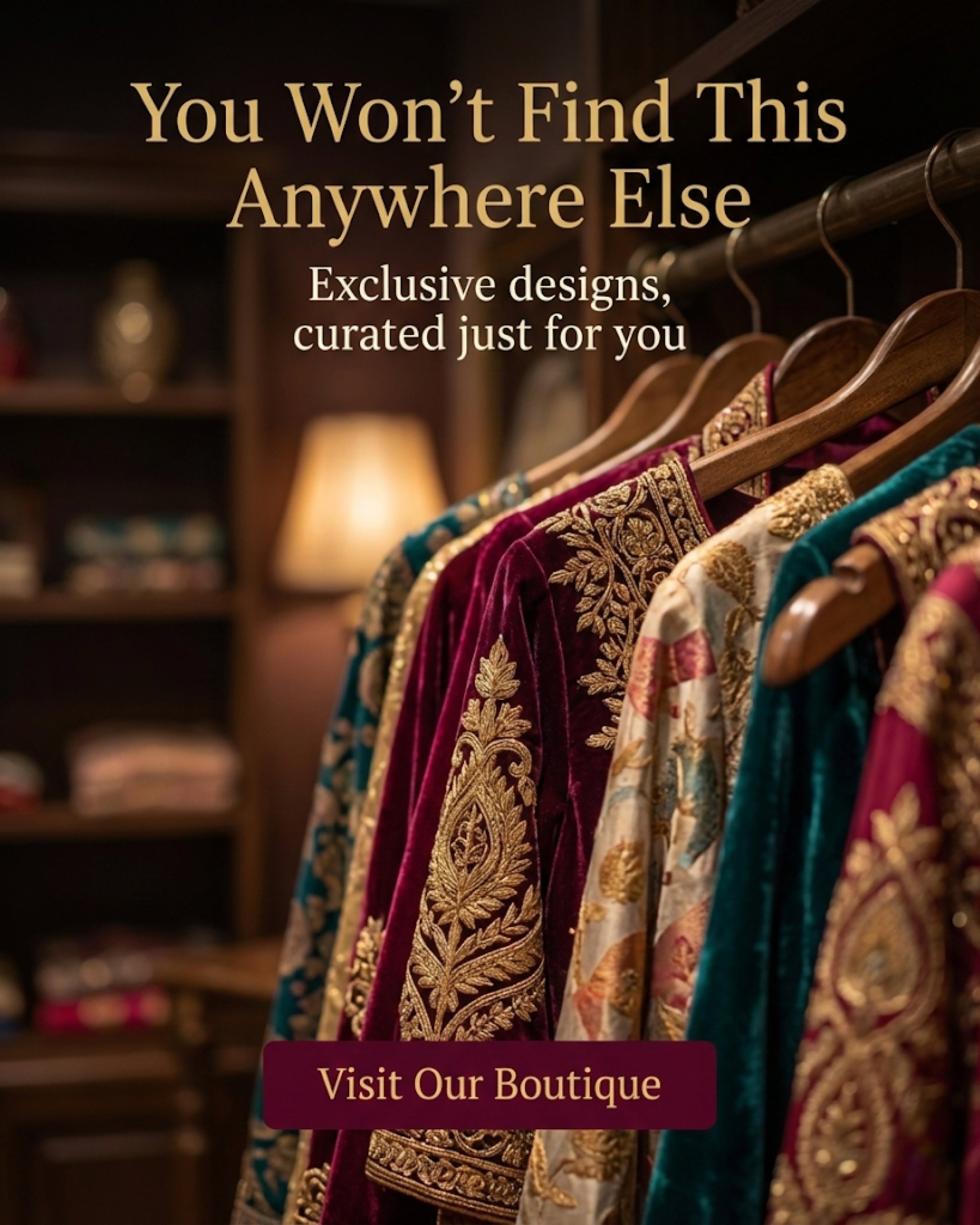 Fresh bakery display content for clothing boutique social media automation