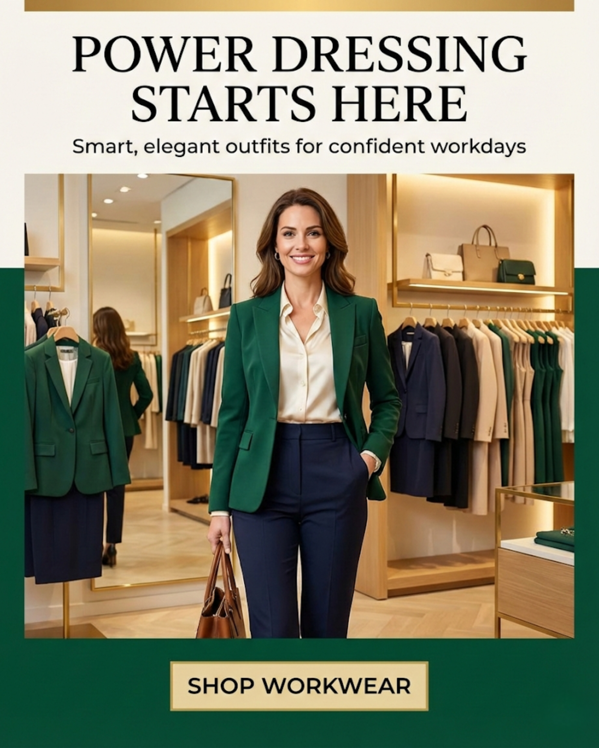Cozy clothing boutique ambience content for clothing boutique social media automation