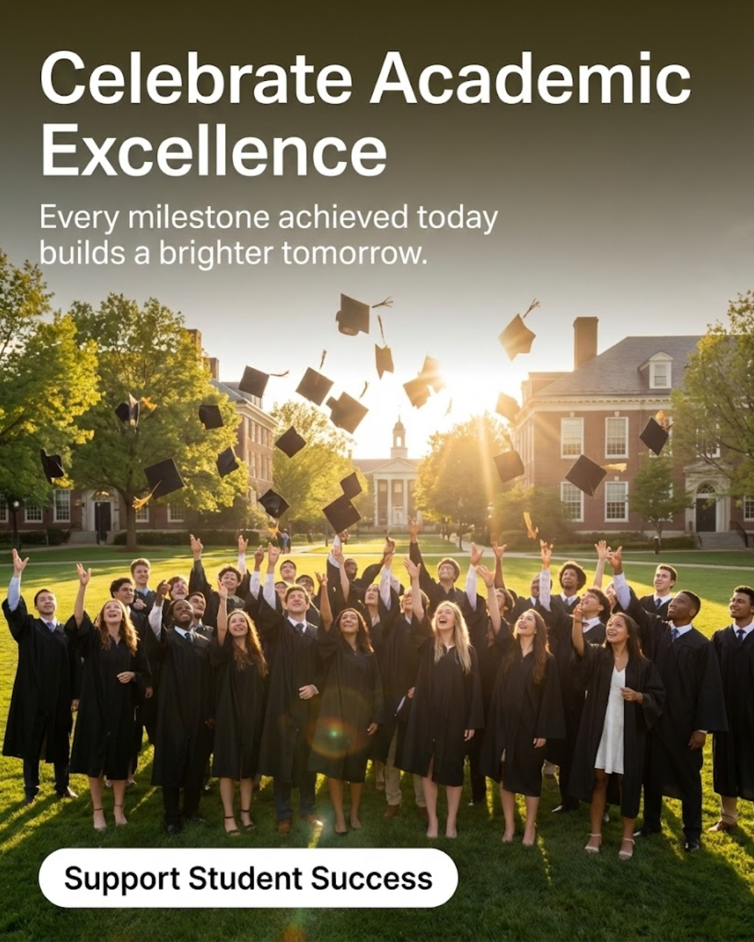 Campus facility content for education social media automation