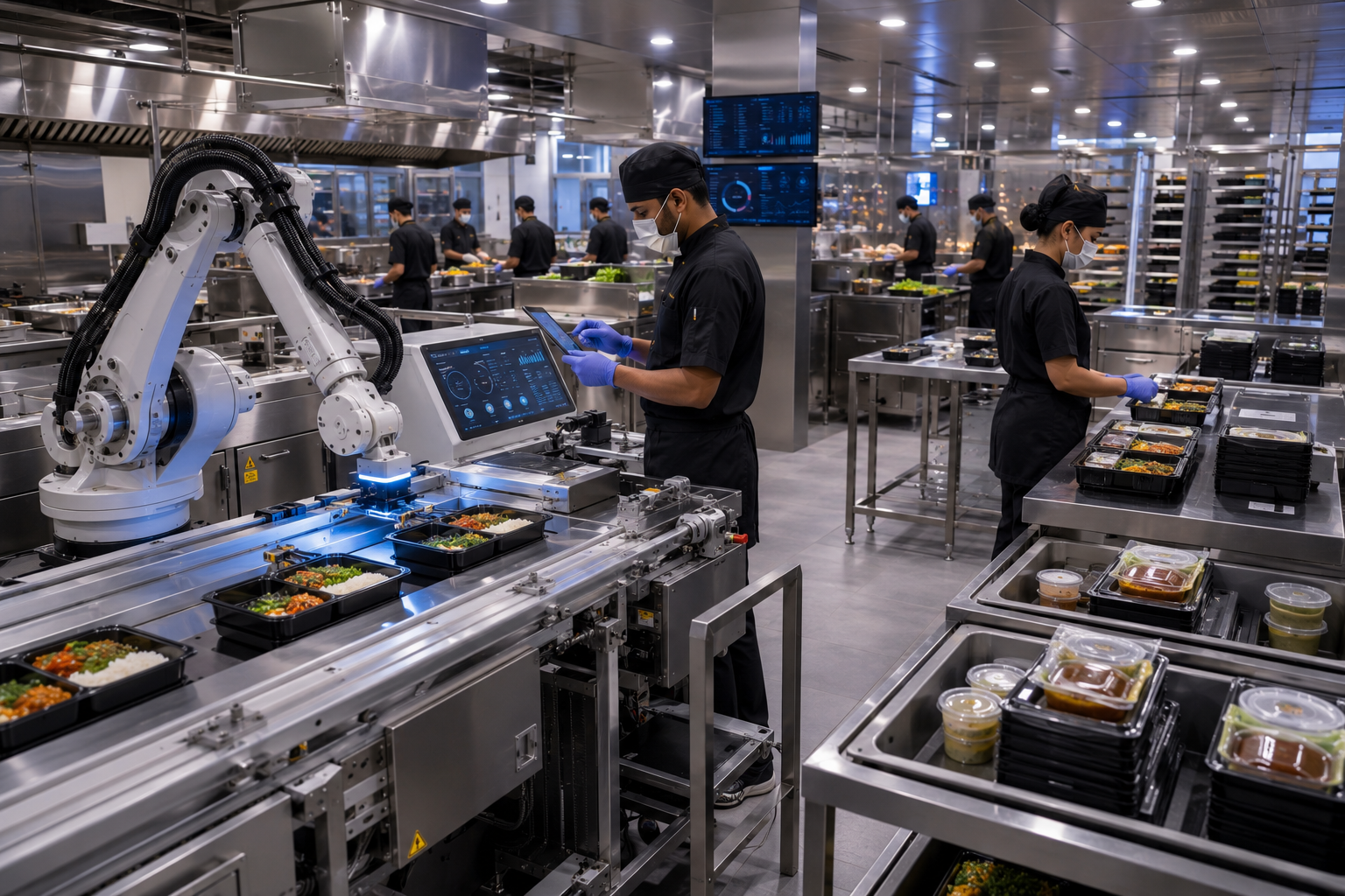 Weekend food offer content for cloud kitchen social media automation