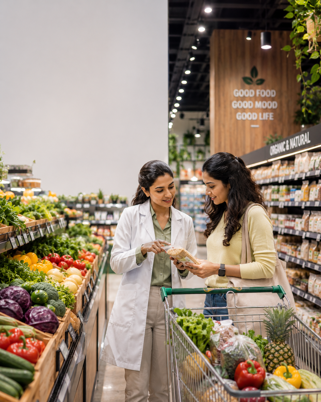 Wellness offer content for dieticians social media automation