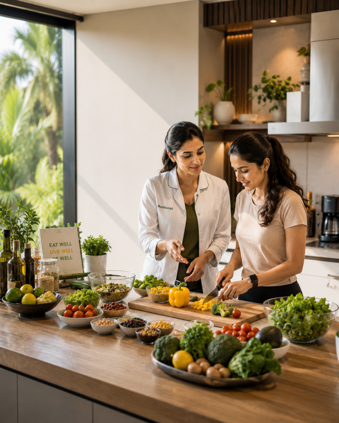 Diet plan content for dieticians social media automation