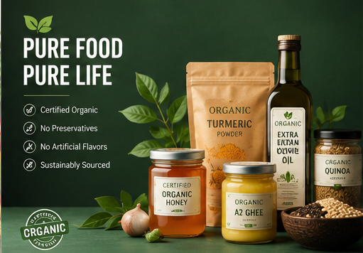 Weekend offer content for organic food social media automation