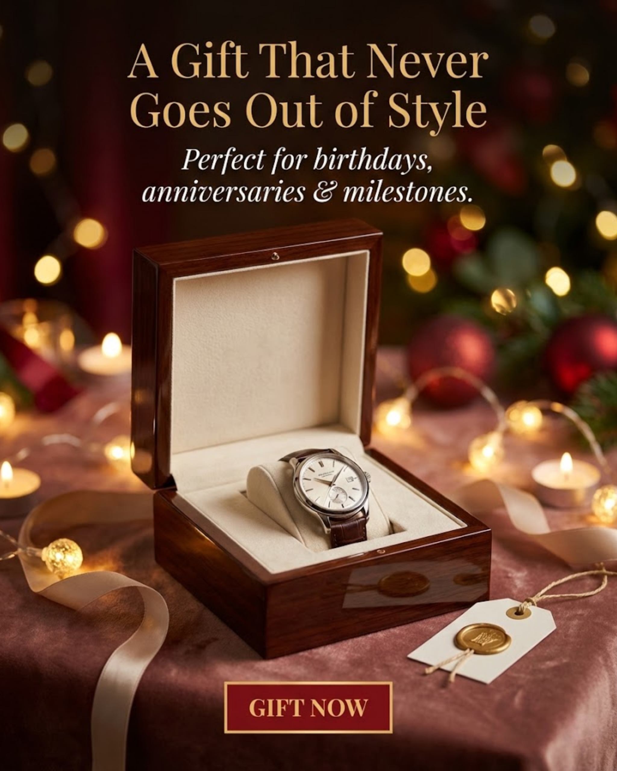 Seasonal jewelry content for watch & jewelry social media automation