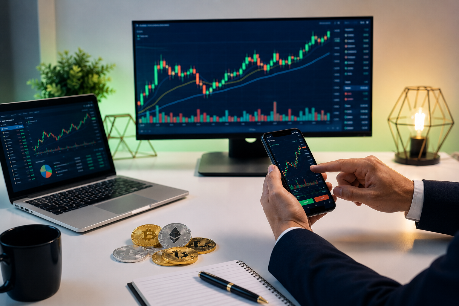 Stock & Crypto Trading social post preview