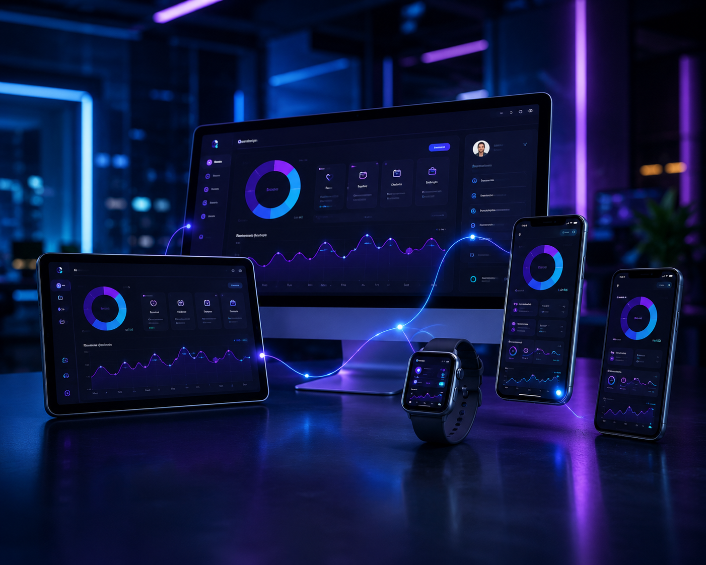 App development agency social post preview
