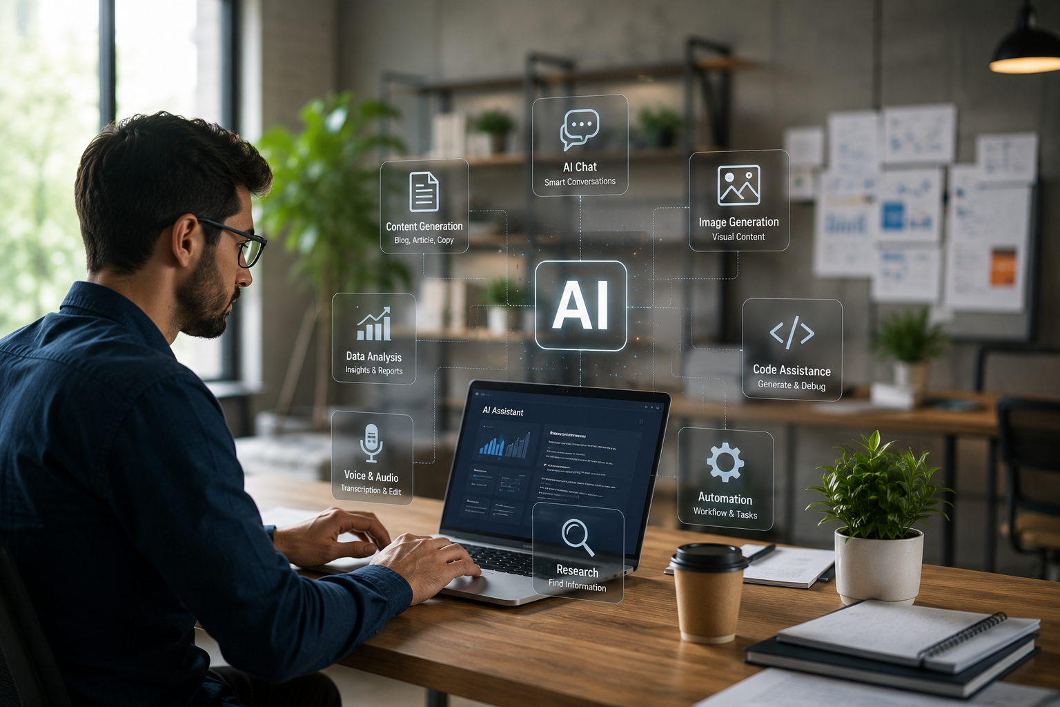 Chatbot and LLM Integrations for AI tools social media automation