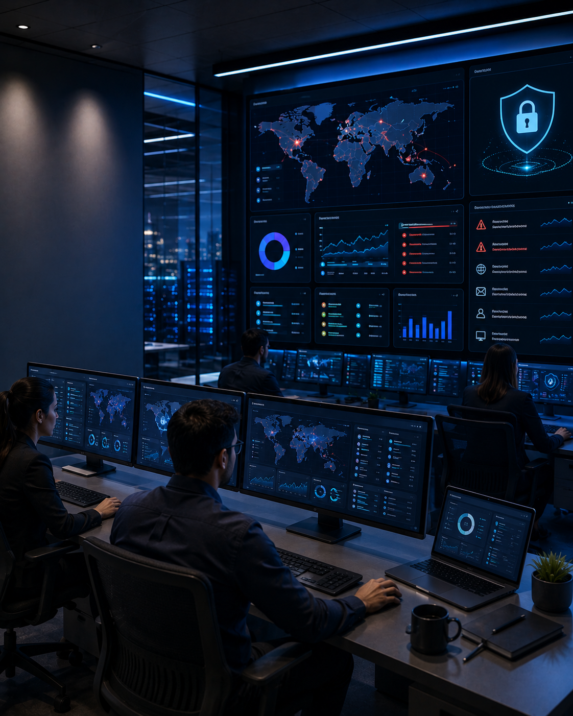 SaaS platform software features and analytics dashboard promoted through automated social media content