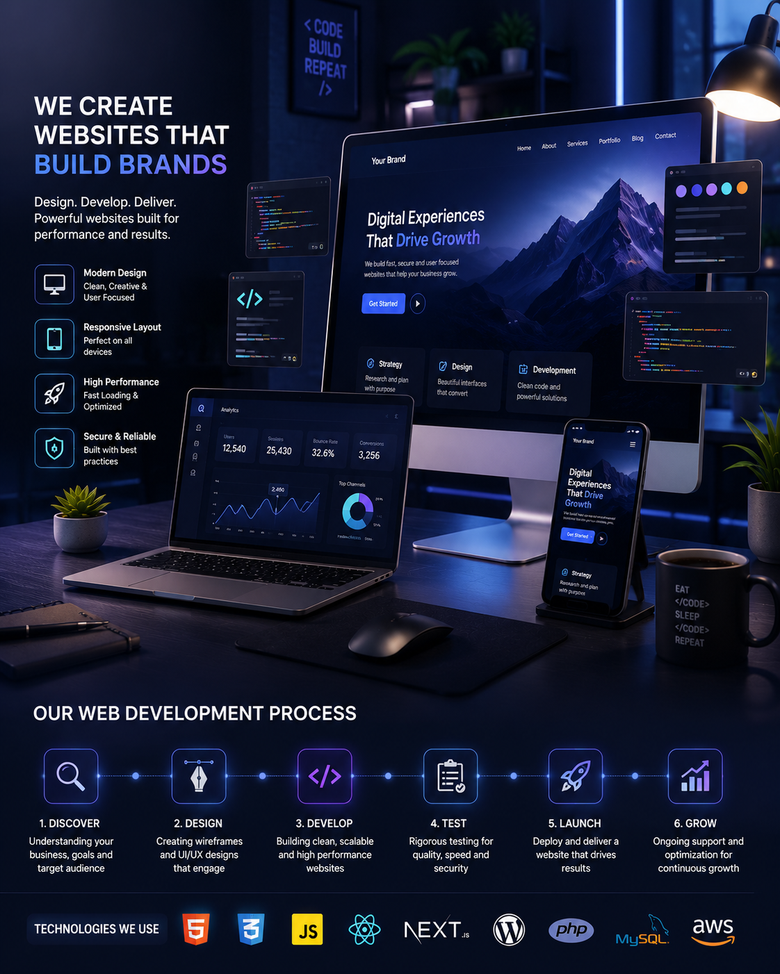 Web development agency social media marketing and automated client lead generation