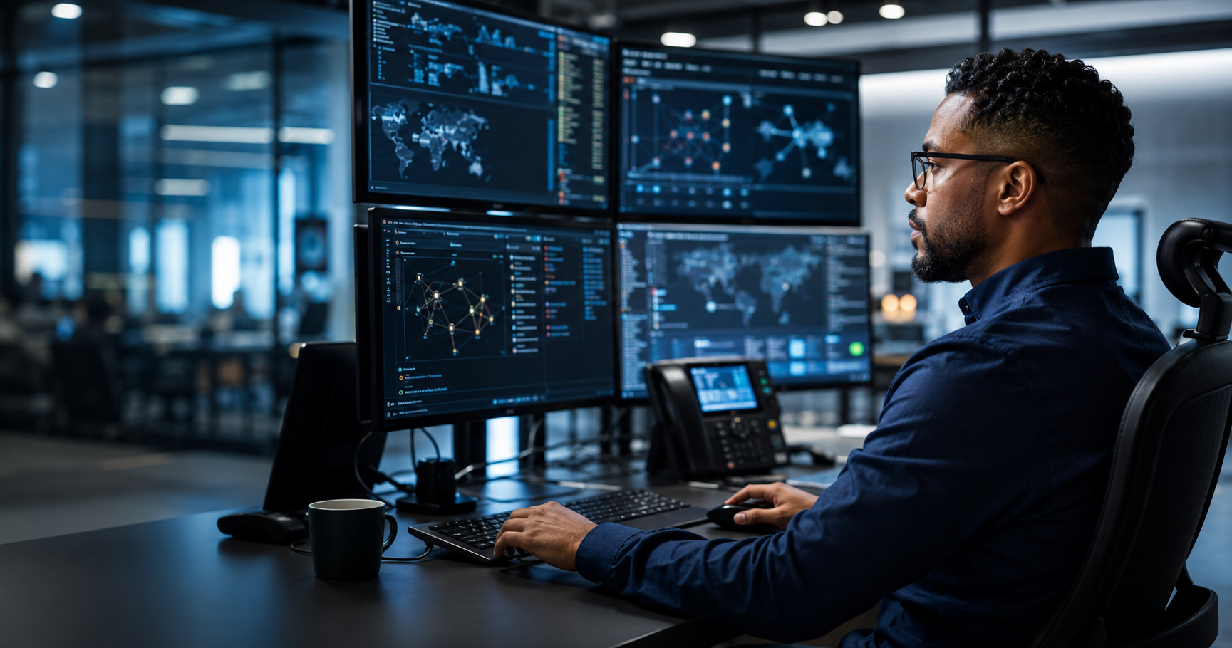 Cyber security firm social media marketing and automated client lead generation