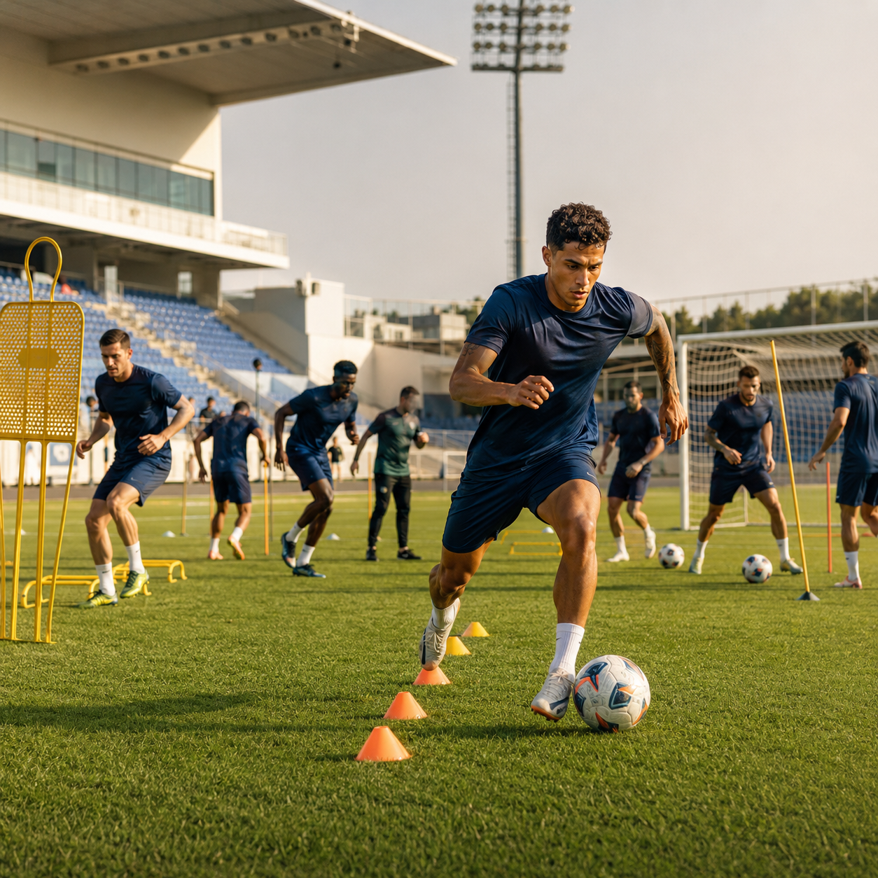 Football club post preview for Instagram