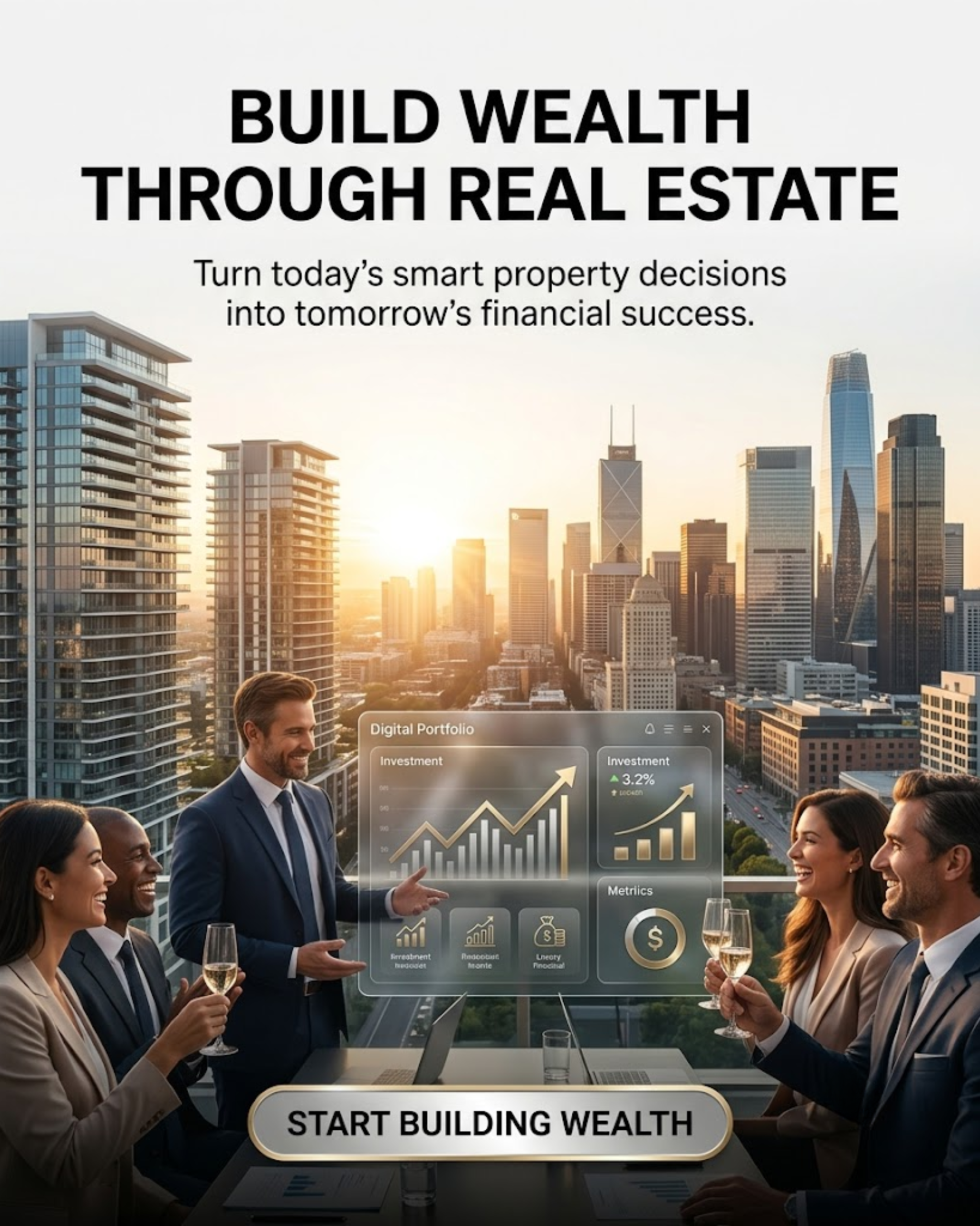 Property Consultant digital marketing and automated B2B content posting