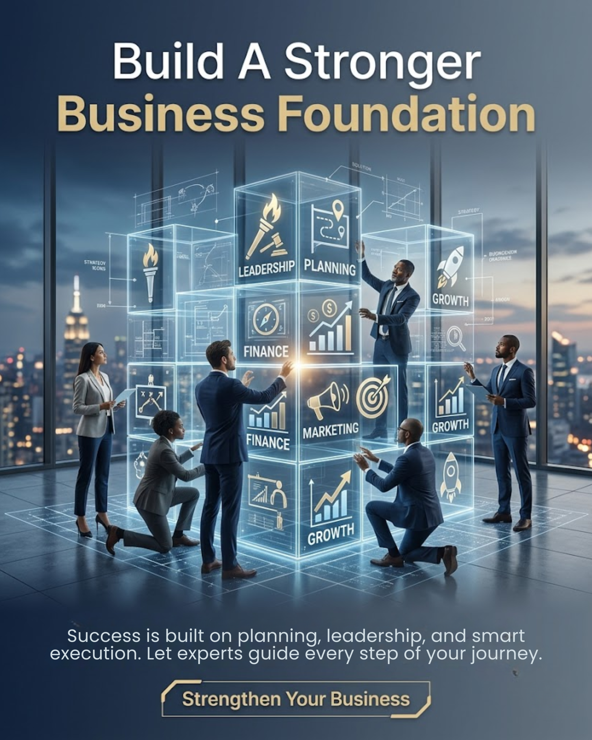 Strategic Consulting Content content for Business Consulting social media automation