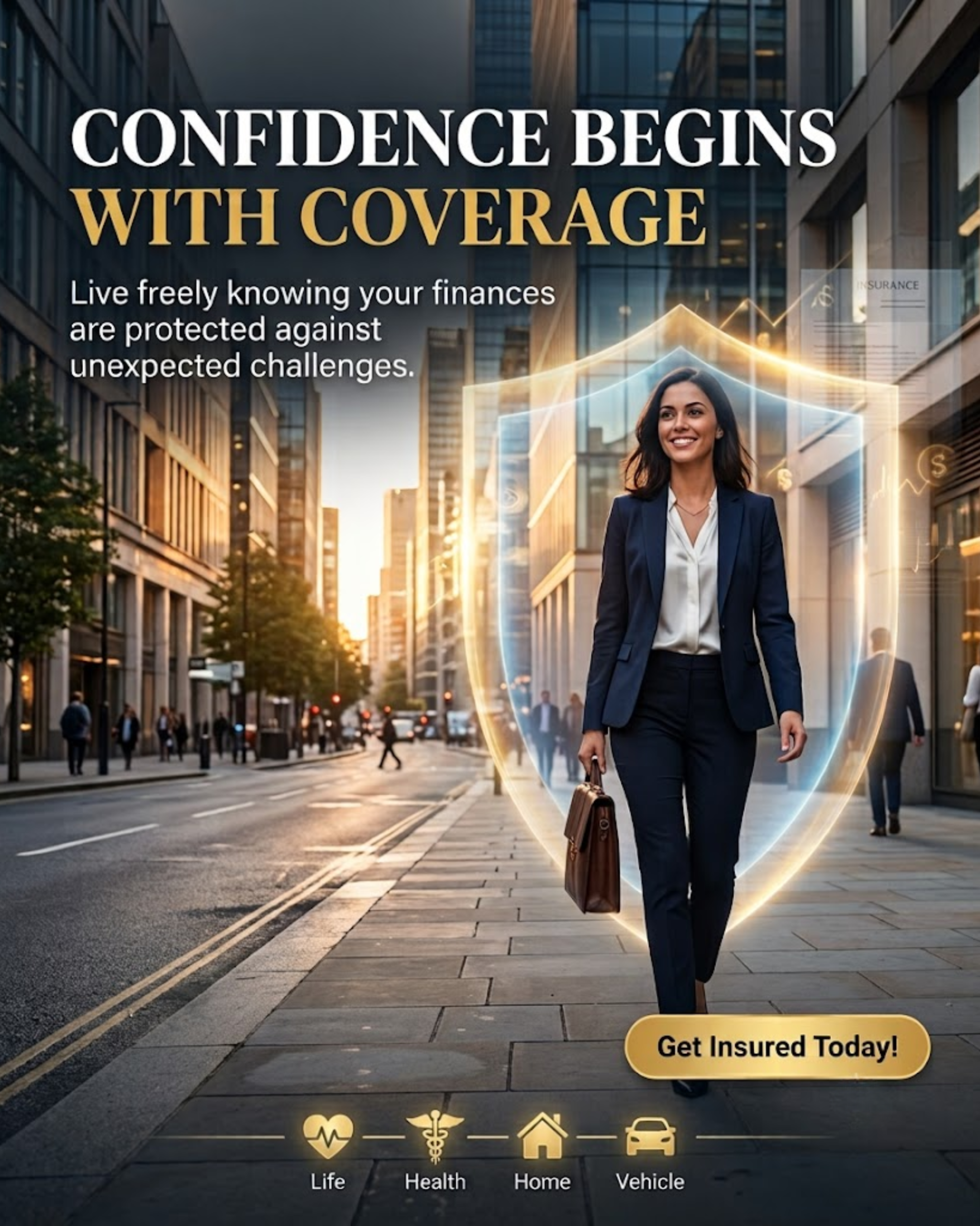 Commercial Insurance Updates content for social media automation