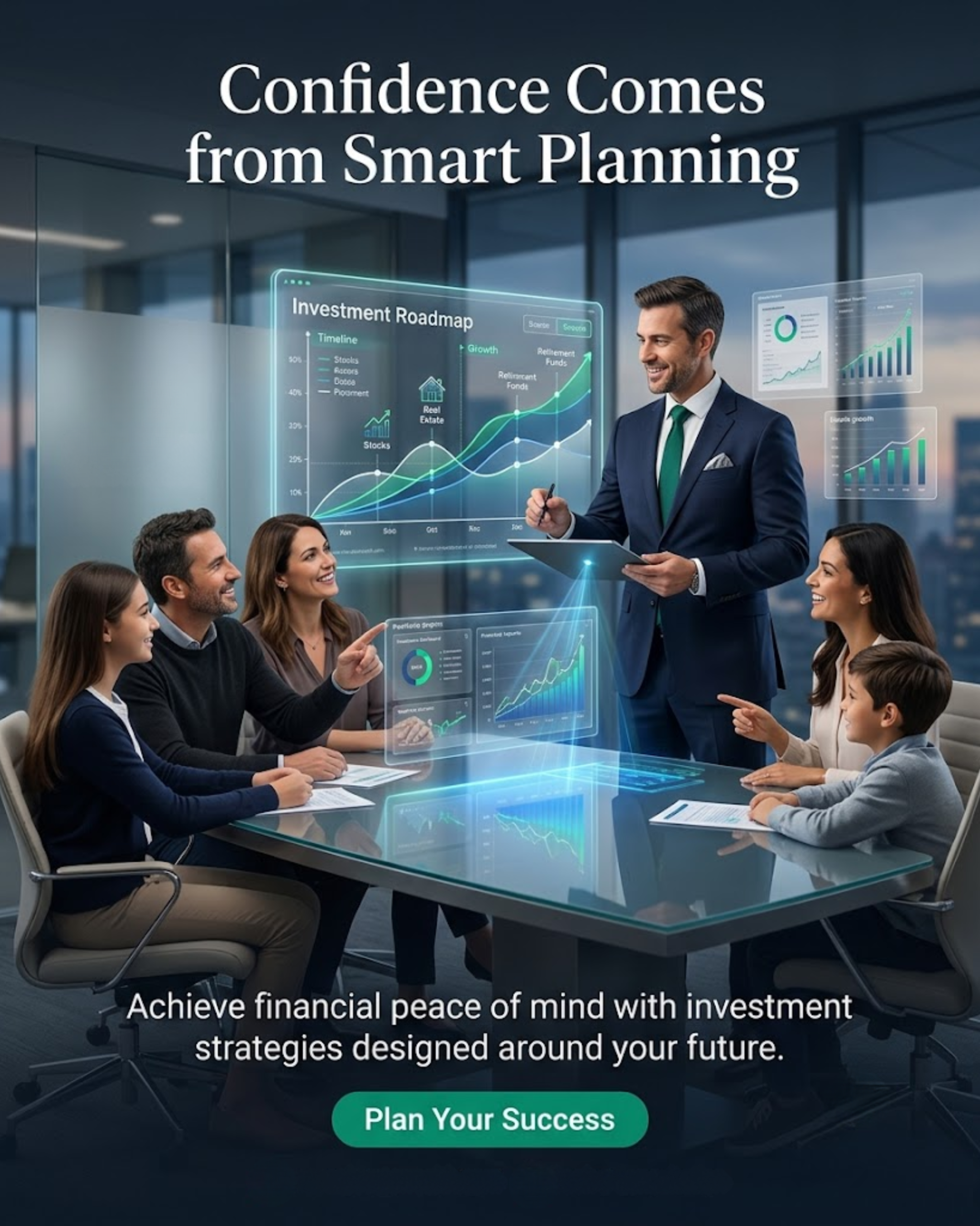Mutual Fund Advisors digital marketing and automated investment content posting
