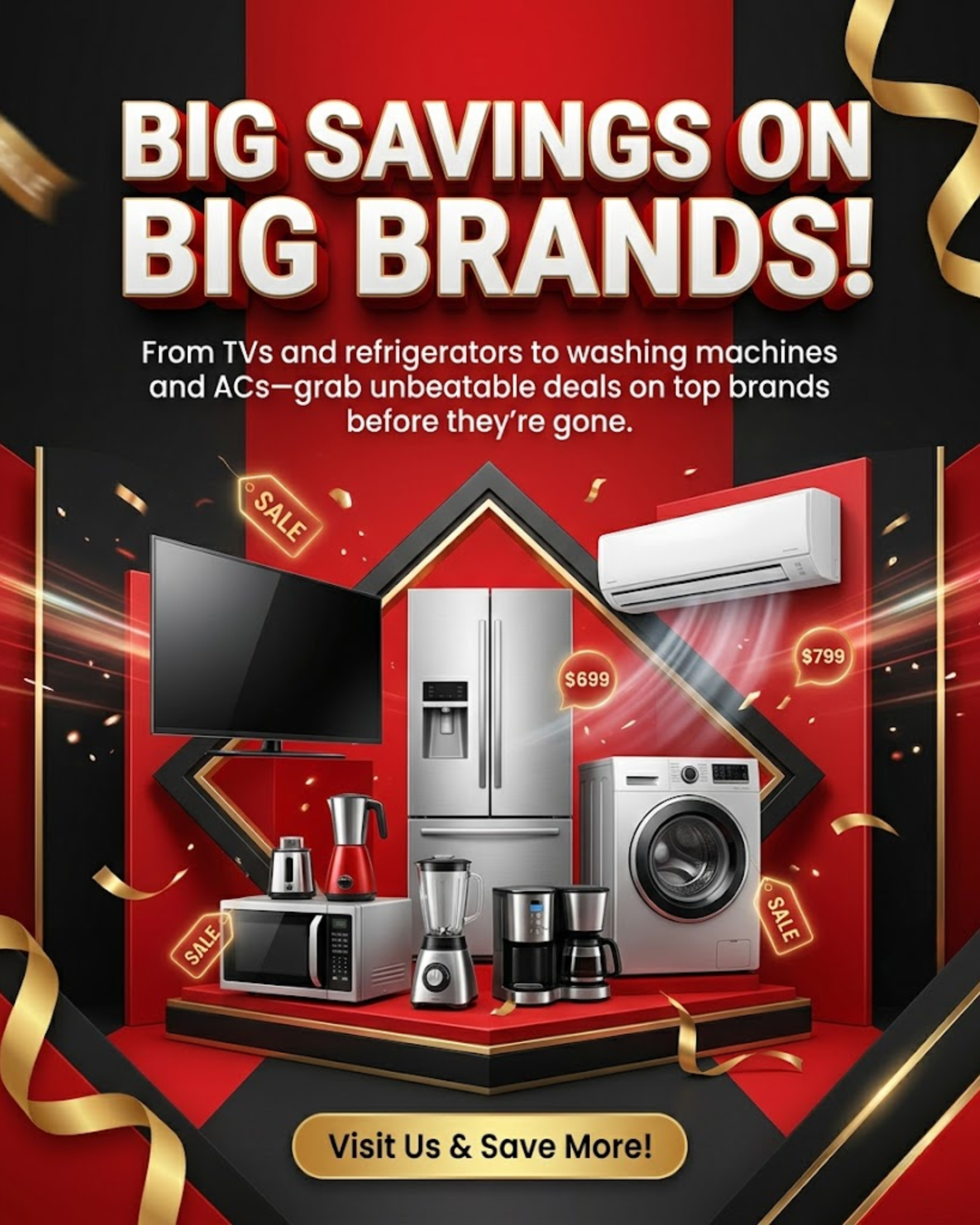 Smart home automation content for electronics & appliances social media automation