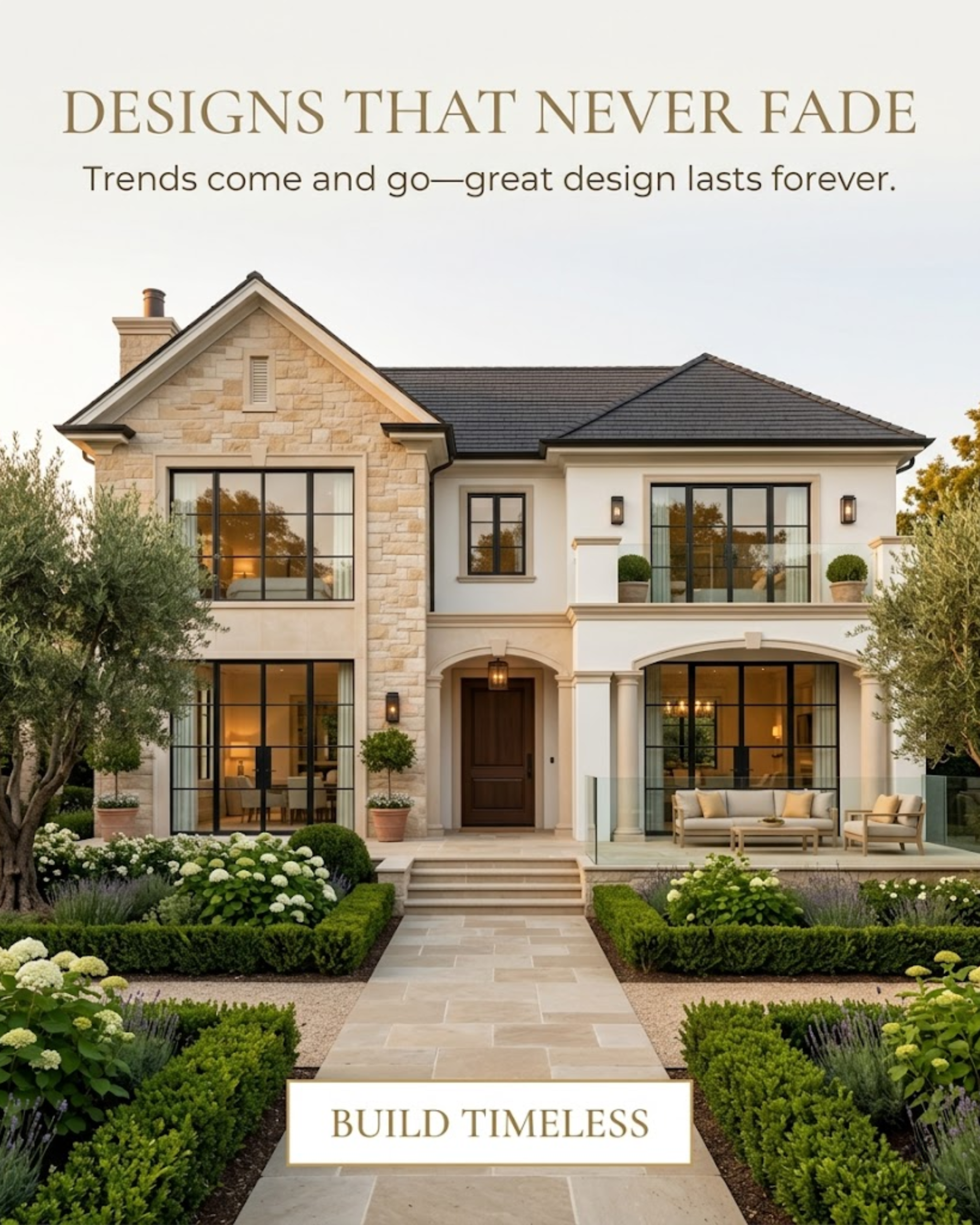 Cozy architecture interior promoted through automated social media content