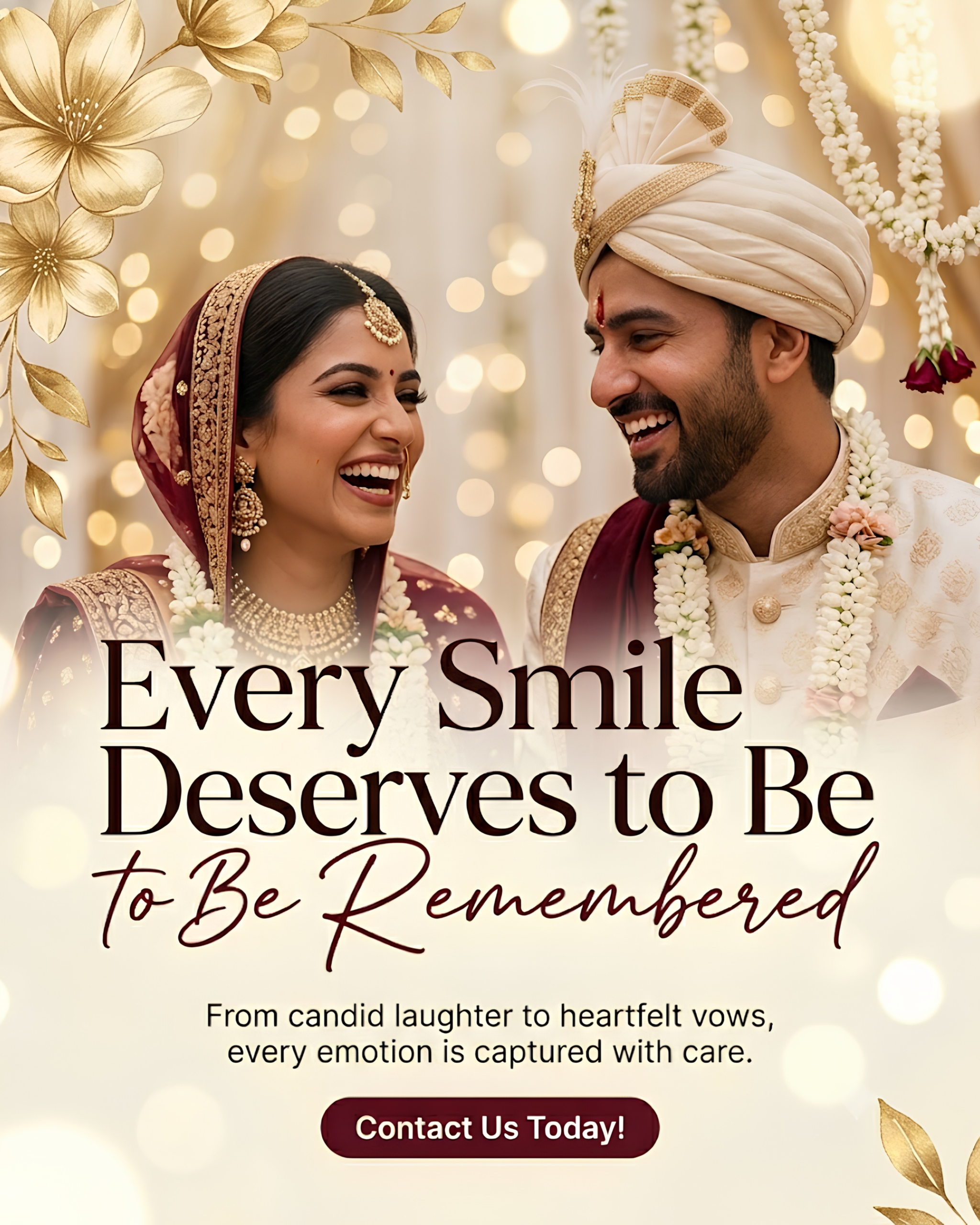 Wedding details and jewelry macro frame for wedding photographers social media automation