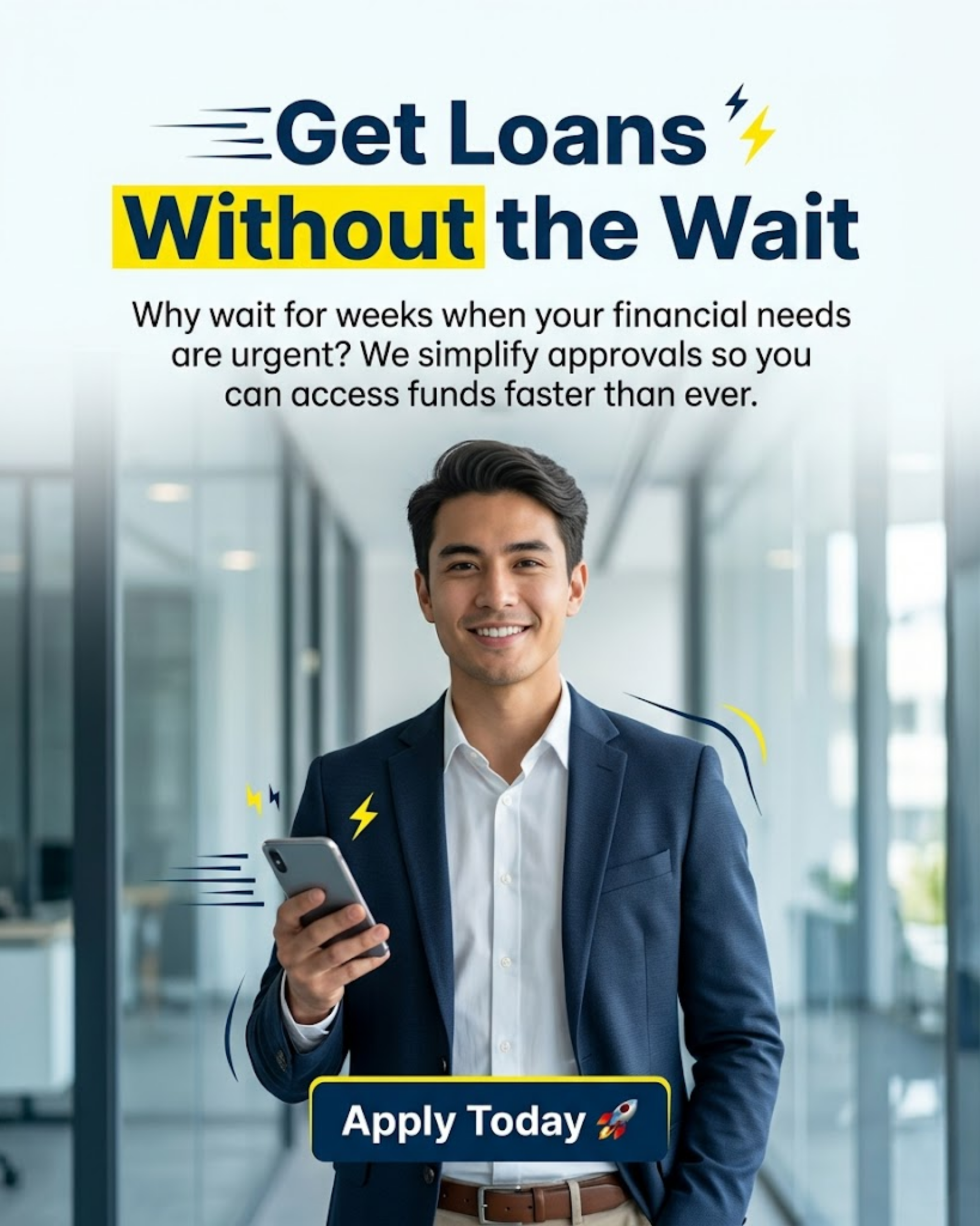 Business Funding Promotion content for loan agent social media automation