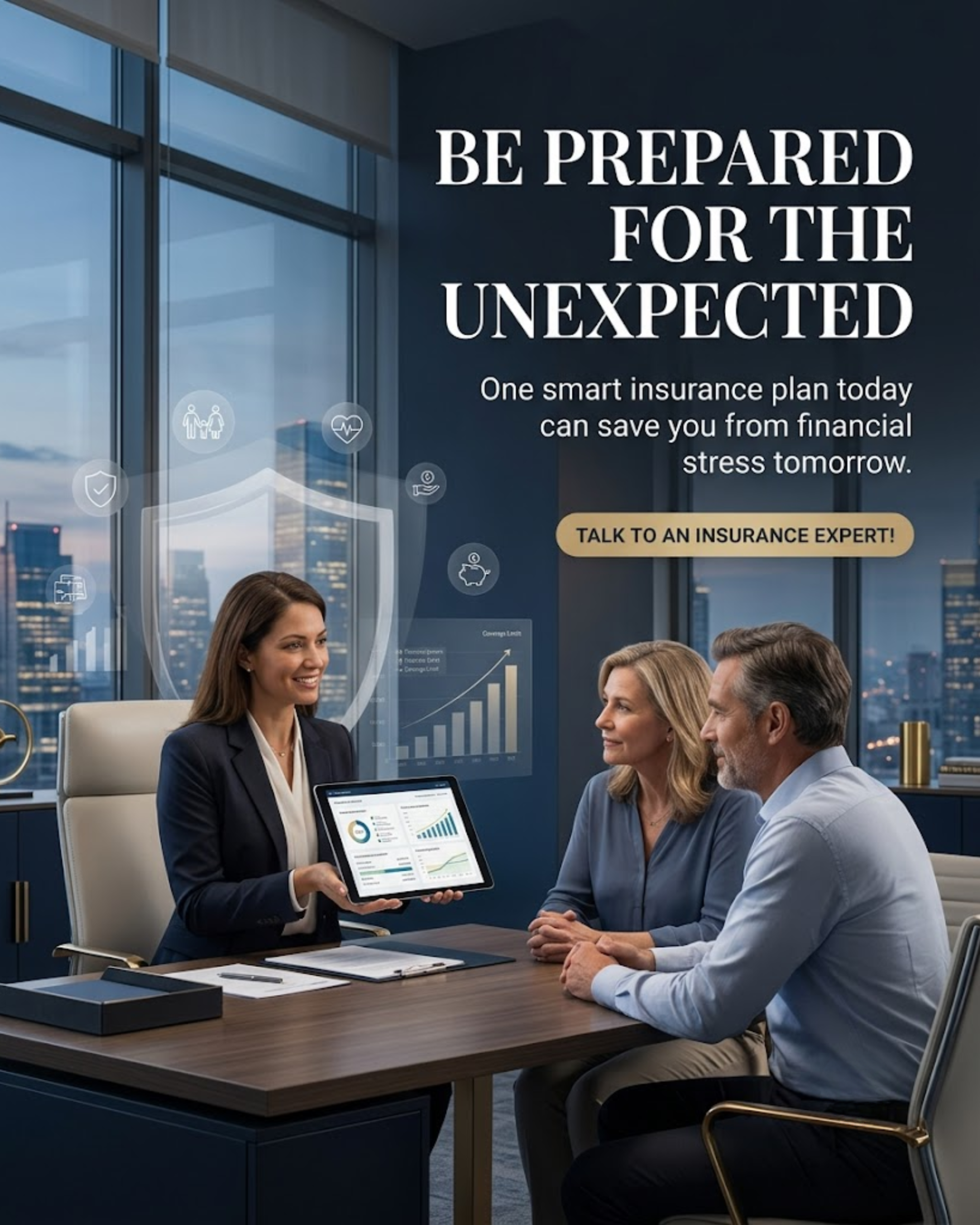 Insurance social post preview