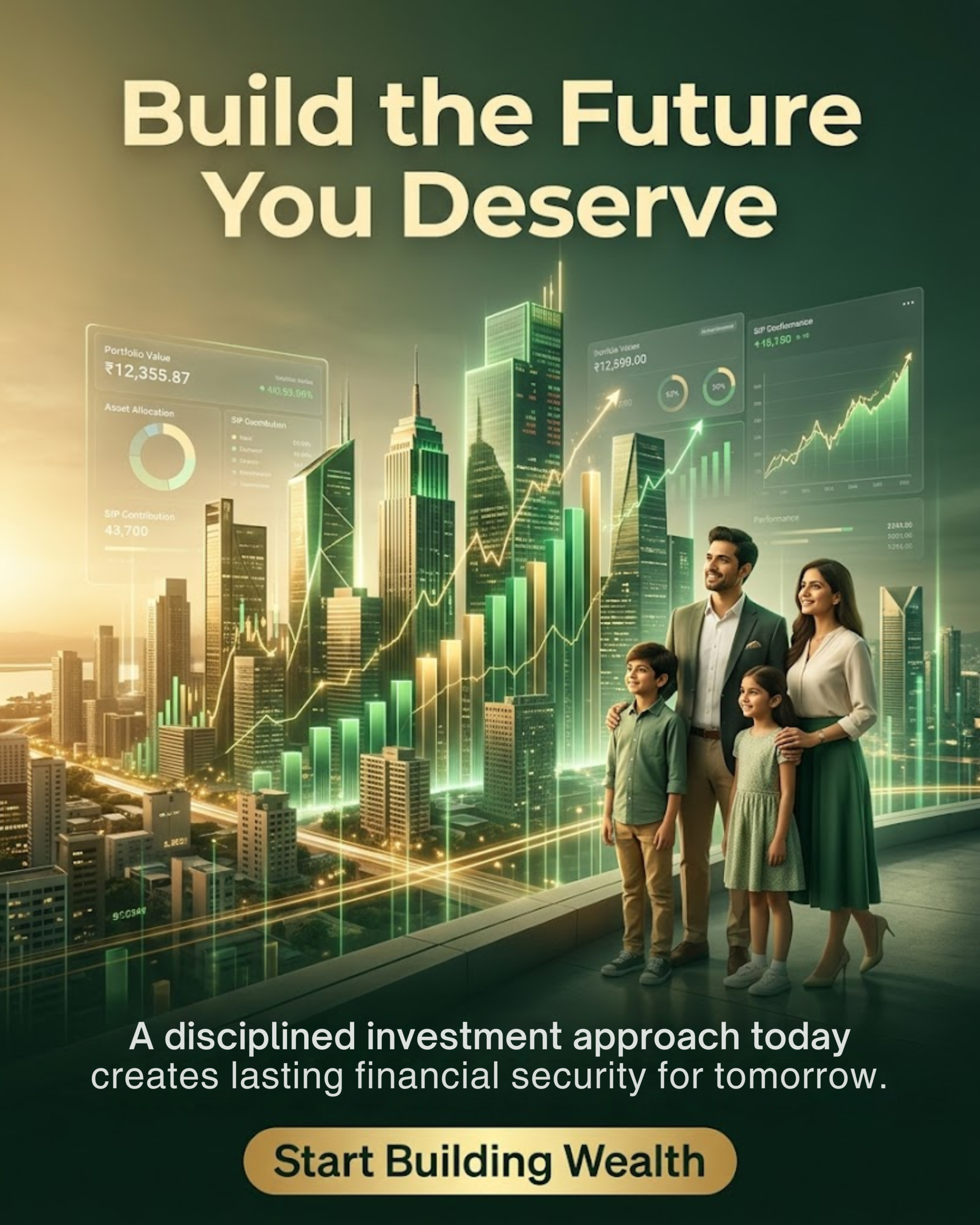 Client Portfolio Growth content for Mutual Fund Advisory social media automation