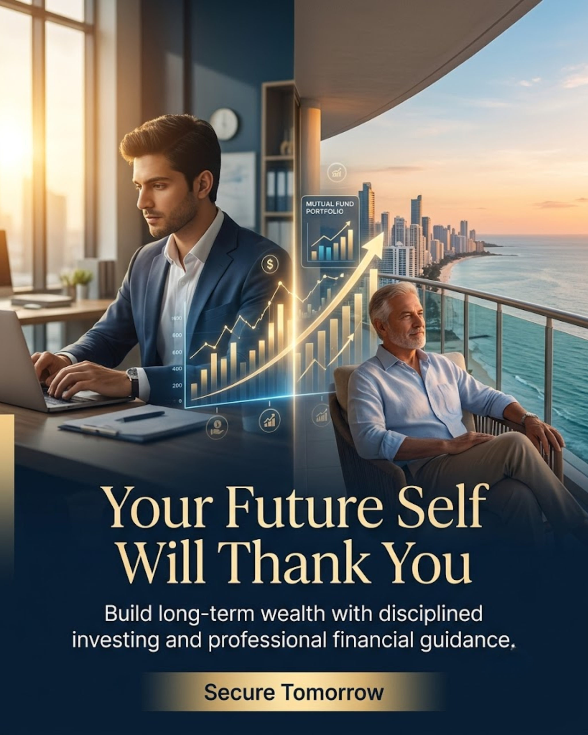 Tax Saving Plan Updates content for Mutual Fund Advisory social media automation