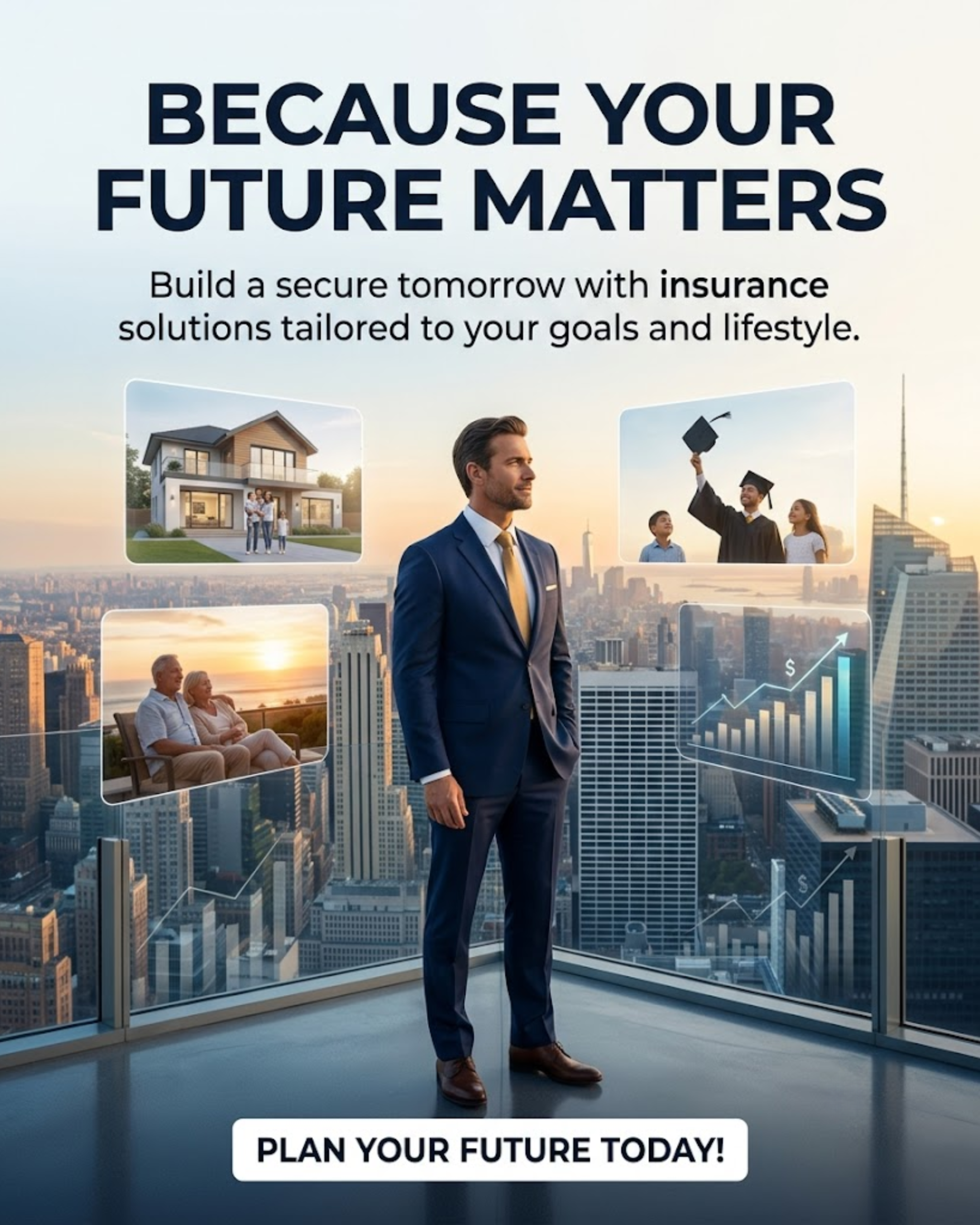 Insurance social post preview