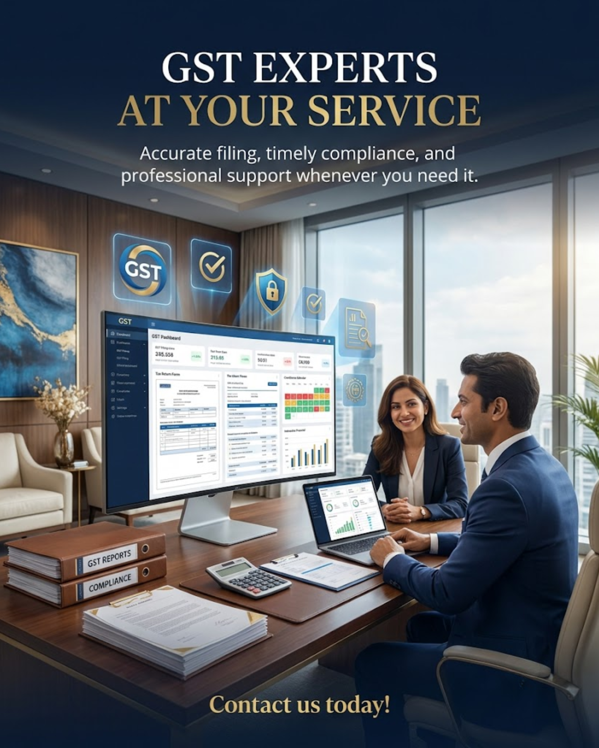 Business Advisory Content content for CA_GST social media automation