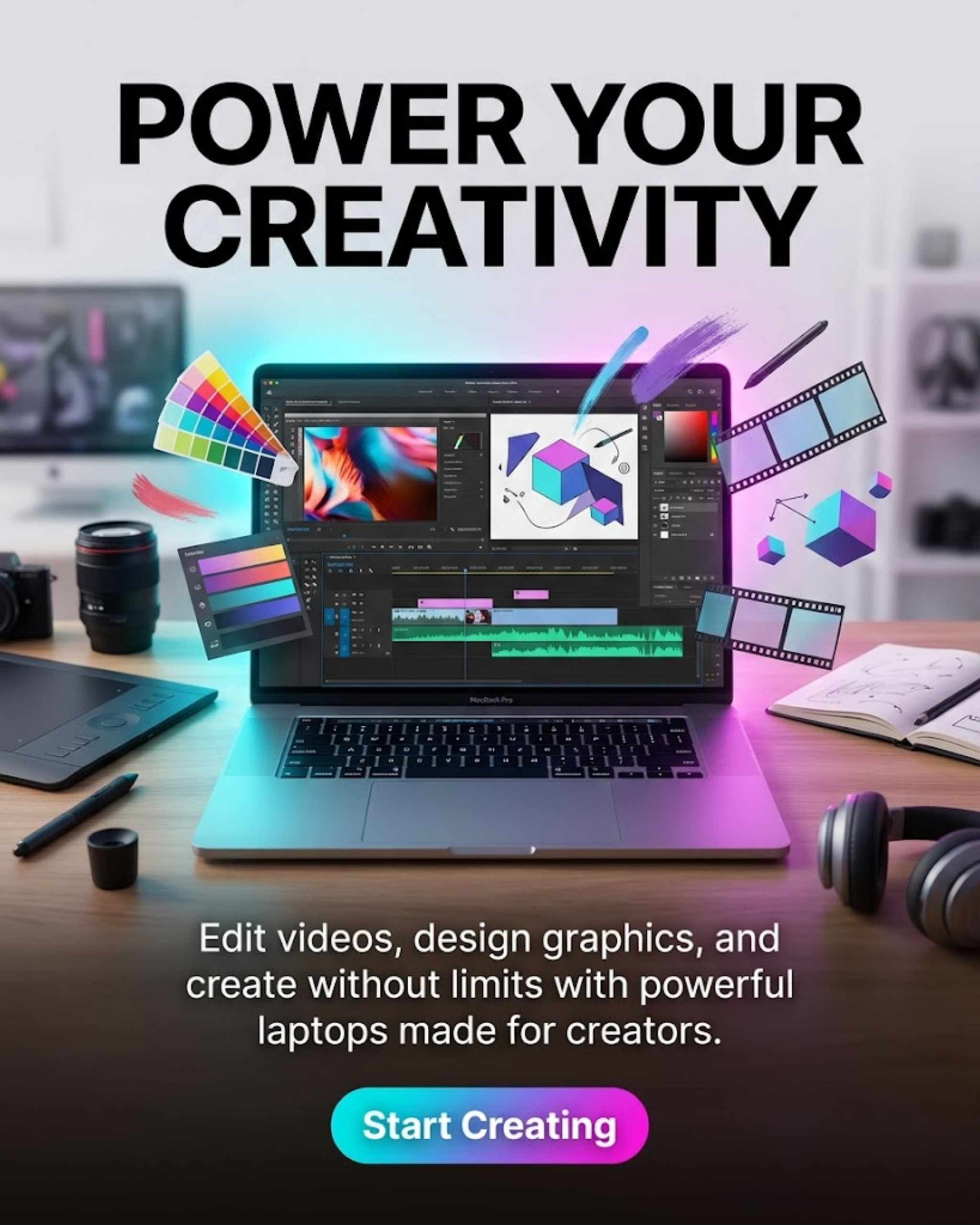 Business ultrabooks for social media automation