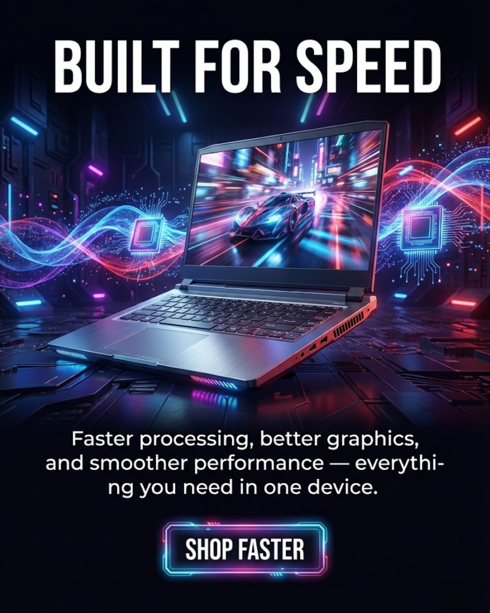 Refurbished laptops for social media automation