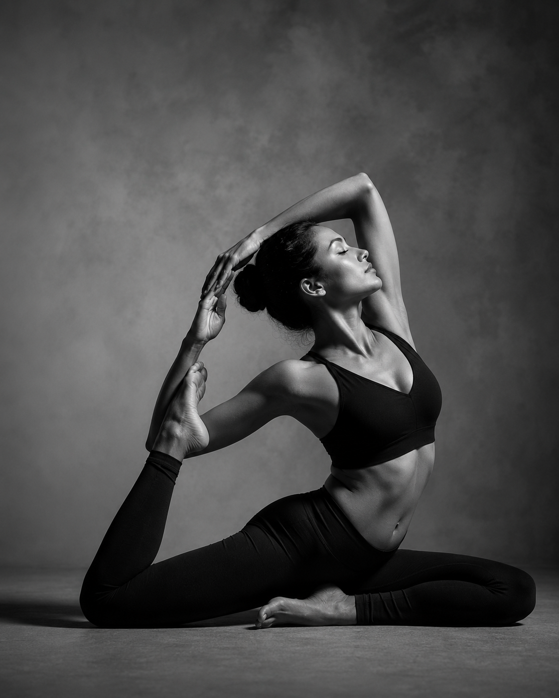 Cozy yoga centre interior promoted through automated social media content