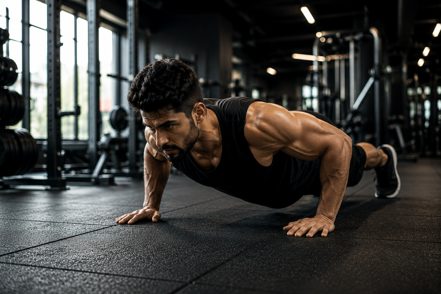 Gym floor content for gym social media automation