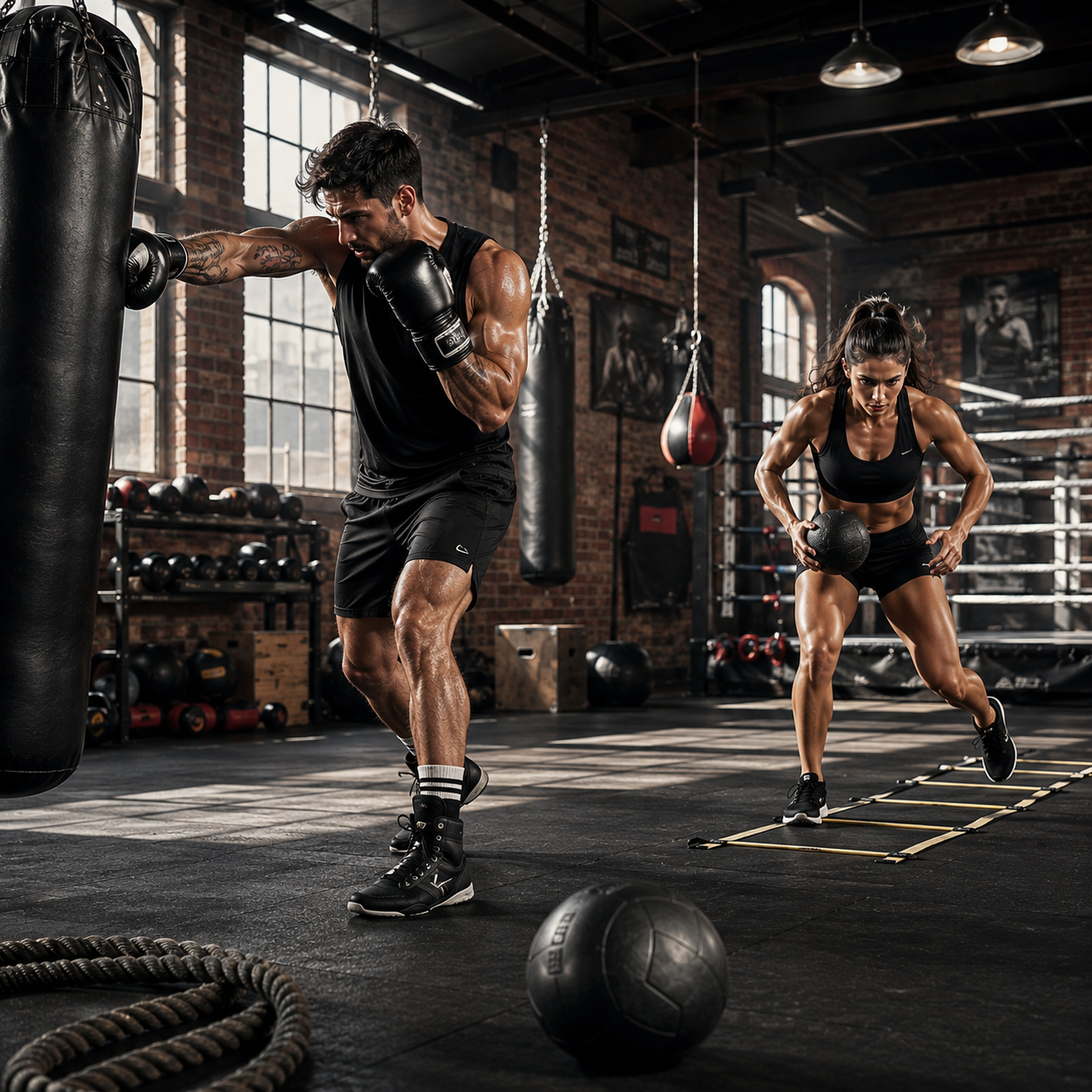Personal training content for gym social media automation