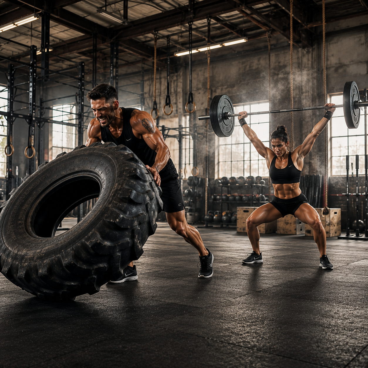 Group class content for gym social media automation