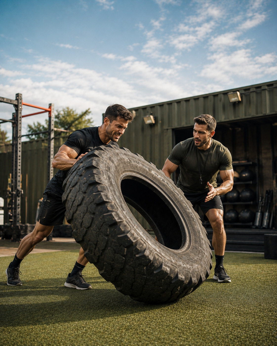 Fitness content for crossfit gym social media automation
