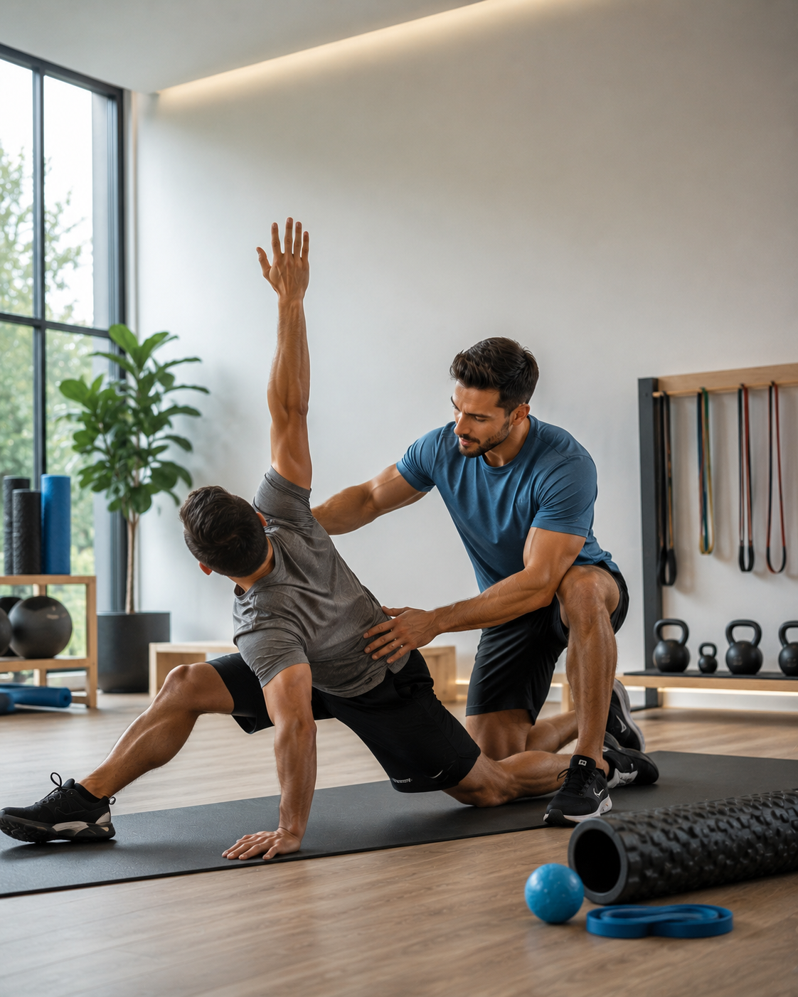 Crossfit Gym interior content for crossfit gym social media automation
