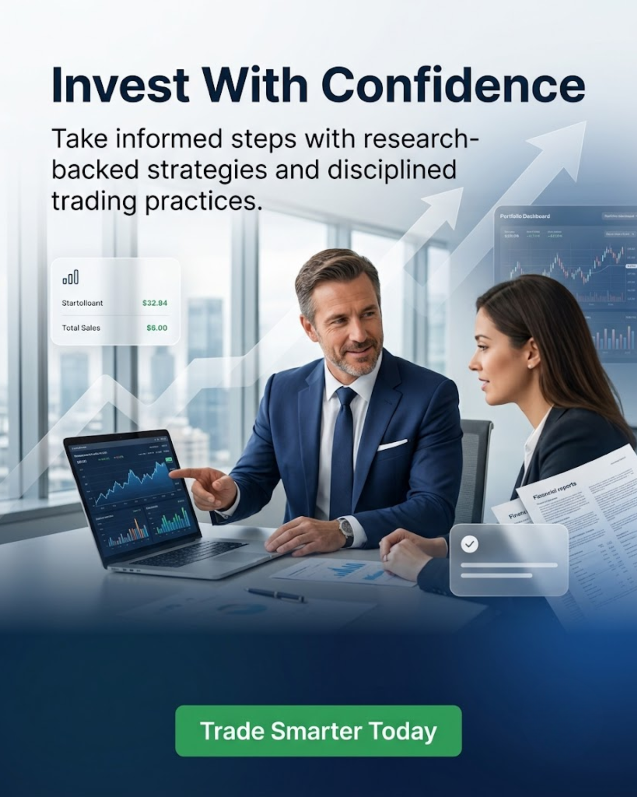Daily Market Updates content for Stock & Crypto Trading social media automation