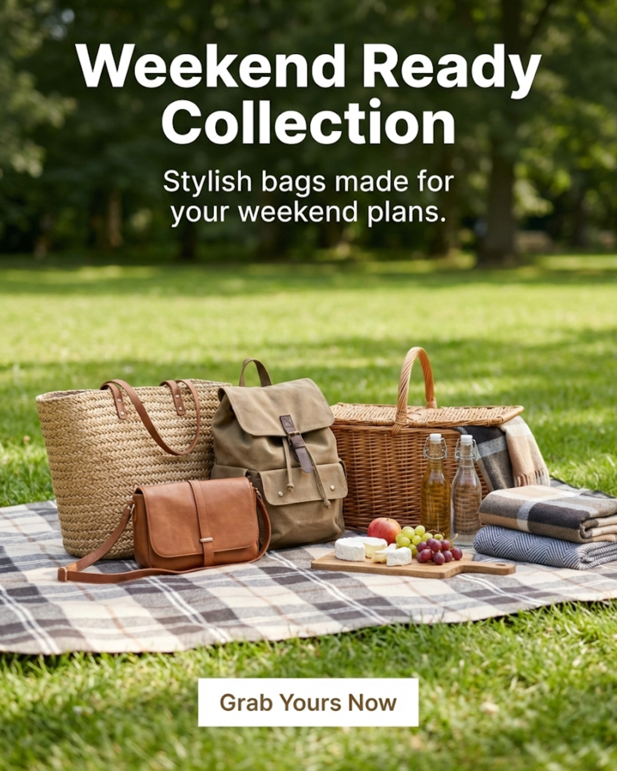 Seasonal sunglasses and scarf accessories