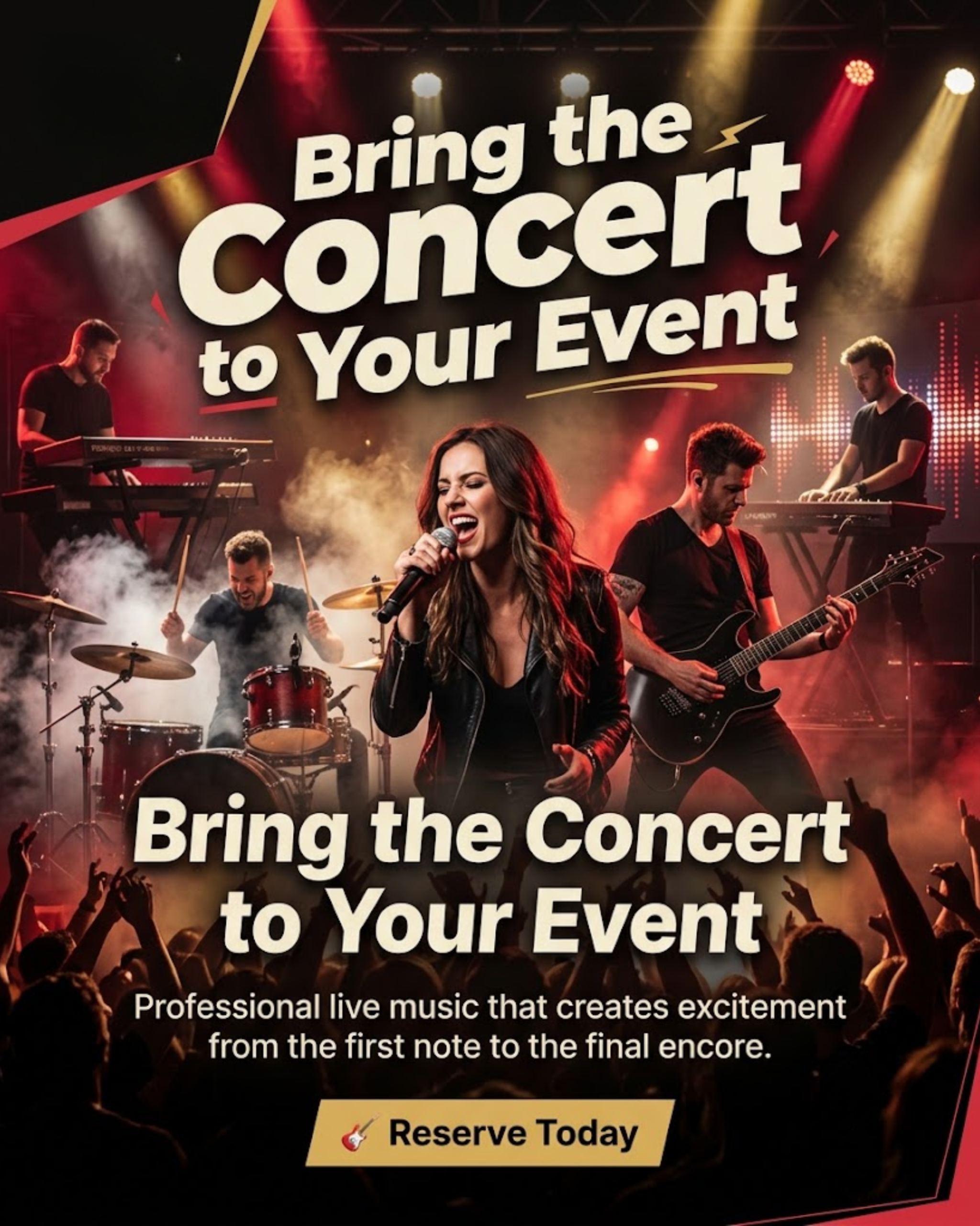 Vibrant live DJ deck setup promoted through automated social content